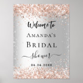 Brautparty Silberne Rose Goldmedaille Poster (Vorne)