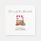 Brautparty-Skript für den Markt Serviette (Vorderseite)