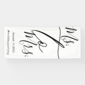 Brautparty-Skript groß Banner (Horizontal)