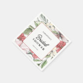 Brautparty Sommer oder Herbst Blume Serviette (Ecke)