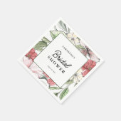 Brautparty Sommer oder Herbst Blume Serviette (Ecke)