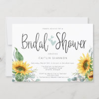 Brautparty Sonnenblume mit sanften grünen Herzen