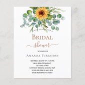 Brautparty-Sonnenblumen (Vorderseite)