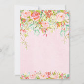 Brautparty Sparkasse Einladung (Rückseite)