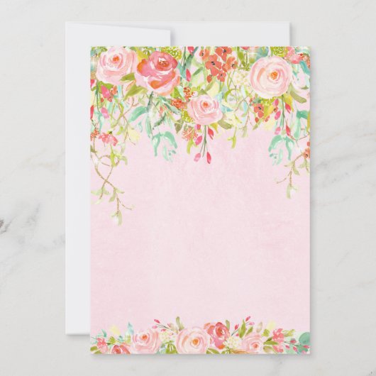 Brautparty Sparkasse Einladung (Rückseite)