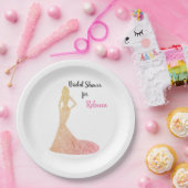 Brautparty Sparkle & Shine Paper Plate Pappteller (Party)