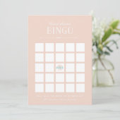 Brautparty-Spiel - Bingo (Stehend Vorderseite)