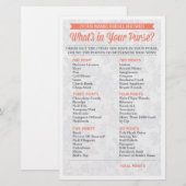 Brautparty-Spiel / Personalisiert / Purpurjäger (Vorne/Hinten)