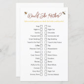 Brautparty-Spiel "Wäre sie lieber" (Vorne/Hinten)