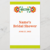 Brautparty-Spiel, was in deiner Purse Fiesta ist (Rückseite)