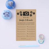 Brautparty-Spiel, wo sie Karten haben (Einzeln)