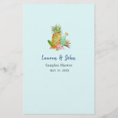 Brautparty-Spiele mit Tropengetränken (Rückseite)