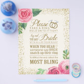 Brautparty-Spielzeichen - 8.5 x 11 Flyer (Einzeln)