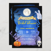 Brautparty Spooktacular Halloween-Party Einladung (Vorne/Hinten)