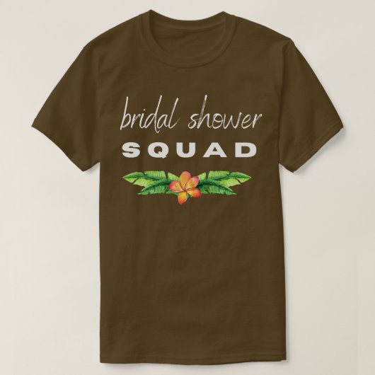 Brautparty SQUAD Funny Bachelorette Weekend Bri T-Shirt (Design vorne)