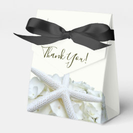 Brautparty Starfish White Hydrangea Vielen Dank Geschenkschachtel