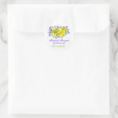 Brautparty Stickers Yellow Daisies Bouquet (Tasche)