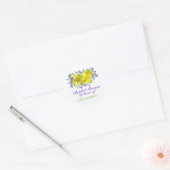 Brautparty Stickers Yellow Daisies Bouquet (Umschlag)