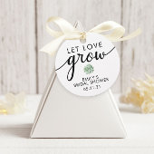 Brautparty Succulent Gefälligkeitstriche Geschenkanhänger