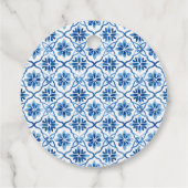 Brautparty Summer Lemon Geschenkanhänger (Rückseite)