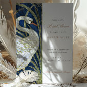 Brautparty Swan Walter Crane Einladung