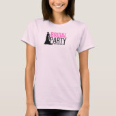 Brautparty T-Shirt (Vorderseite)
