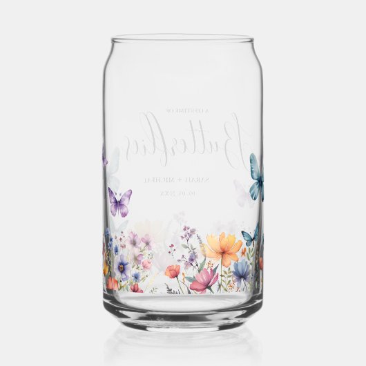 Brautparty-Tabelle über die Lebensdauer von Schmet Dosenglas (Rückseite)