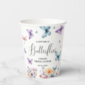 Brautparty-Tabelle über die Lebensdauer von Schmet Pappbecher (Rückseite)