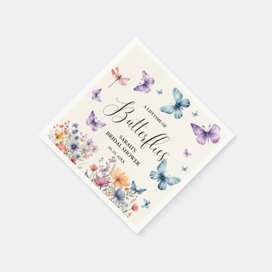 Brautparty-Tabelle über die Lebensdauer von Schmet Serviette (Ecke)