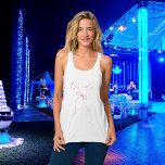 Brautparty Tank Top<br><div class="desc">Ein T - Shirt für ein Brautparty oder einen Junggeselinnen-Abschied. Front: ein rosa Bogen und das Wort: Bride Back: Personalisieren und fügen Sie den Namen der Braut zu sein,  fügen Sie das Party Datum.</div>