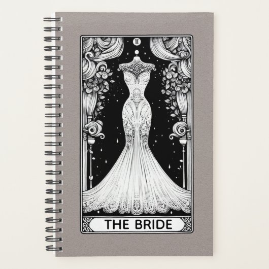 Brautparty Tarot Planer (Vorderseite)