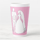 Brautparty-Tasse Milchtasse (Vorderseite)