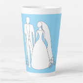 Brautparty-Tasse Milchtasse (Vorderseite)