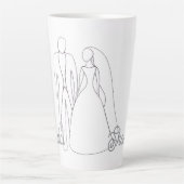 Brautparty-Tasse Milchtasse (Vorderseite)