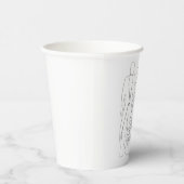 Brautparty-Tasse Pappbecher (Rechts)