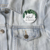 Brautparty-Taste Tropical Monstera - Haushaltshilf Button (Beispiel)