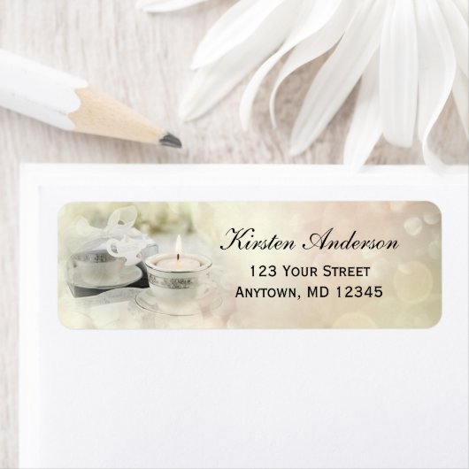 Brautparty Tea | Benutzerdefinierte Rücksendeadres (Insitu)