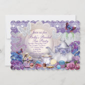 Brautparty Tea Party Einladung (Vorderseite)