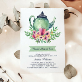 Brautparty Tea Party Einladung