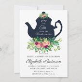 Brautparty Tea Party Einladung (Vorderseite)