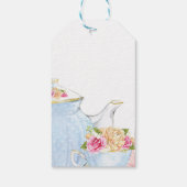 Brautparty Tea Party Vielen Dank Geschenkanhänger (Rückseite)