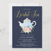 Brautparty Tea Rodelbahn mit Aussicht Einladung (Vorderseite)