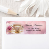 Brautparty Tee auf Rosa | Rücksendeadresse (Insitu)