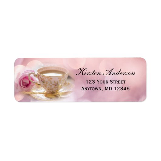 Brautparty Tee auf Rosa | Rücksendeadresse (Vorne)