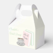 Brautparty Tee & Bücher Geschenkschachtel (Vorderseite)