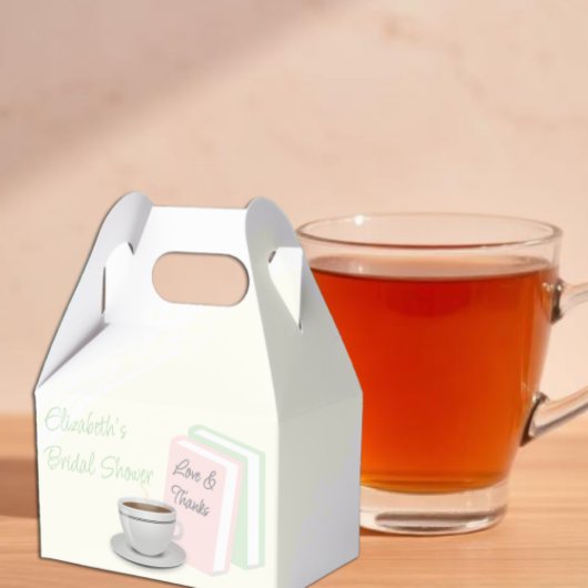 Brautparty Tee & Bücher Geschenkschachtel