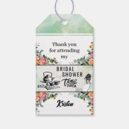 Brautparty Tee Gastgeschenk Tag Geschenkanhänger