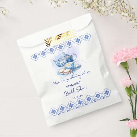 Brautparty Tee Gastgeschenk Tee Tee Tee aus blauem Geschenktütchen (Versiegelt)