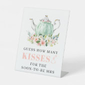 Brautparty Tee Gastgeschenk Unterschreiben Sockelschild (Vorderseite)