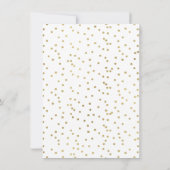 Brautparty Tee Party Einladung (Rückseite)